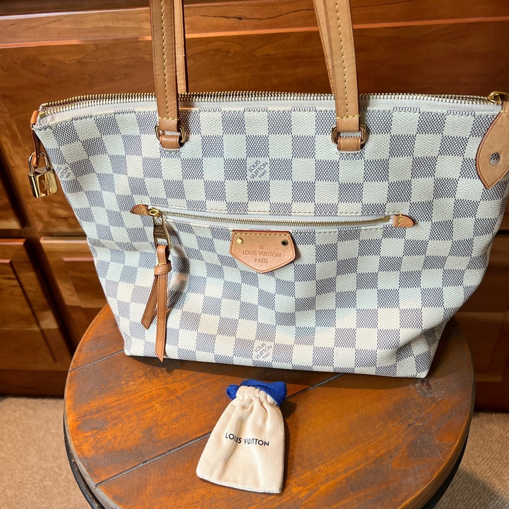 Louis Vuitton Iena PM Damier Azur Tote